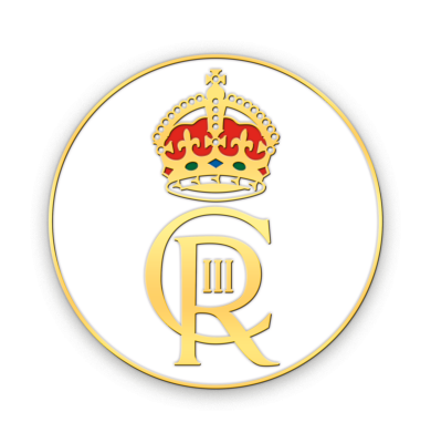 King Charles Enamel Badge